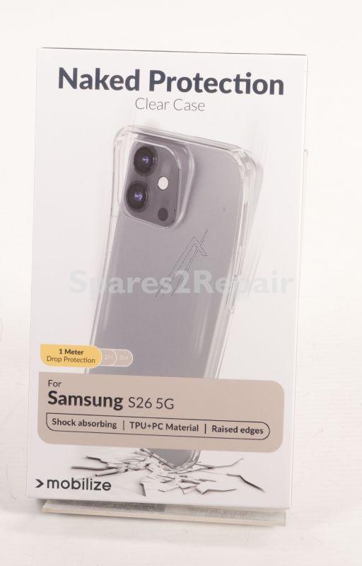 Mobilize Leather Bag Gsm - 81522 Mobilize Naked Protection Case Samsung Galaxy S26 5g Clear
