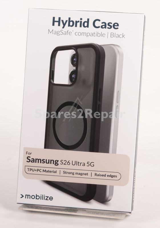 Mobilize Leather Bag Gsm - 81449 Mobilize Magsafe Compatible Hybrid Case Samsung Galaxy S26 Ultra 5g Black