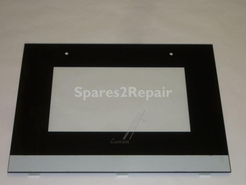 Oven outer Door - 20667685 Outer Glass Assembly (do Main Oven 66flt Blck [Vestel]
