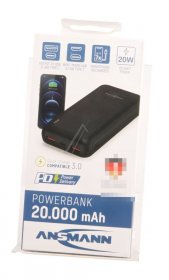 Ansmann Battery Consumer - Pb320pd 1700-0147 Usb-c Pd Powerbank 20w 20000mah