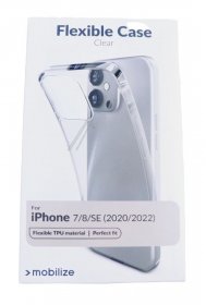 Mobilize Leather Bag Gsm - 22710 Mobilize Gelly Case Apple Iphone 7-8 Clear