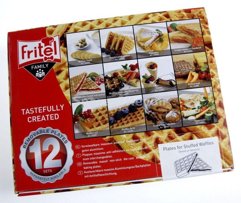 Fritel Wafer Board - Set Backplatten Gefullte Waffeln (suß Und Herzhaft)