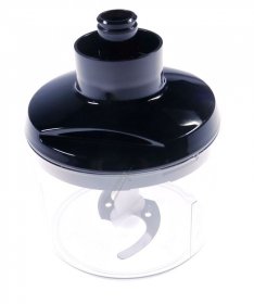 Mixer - Blender Bowl - 12043110 Universal Cutter Chopper-set With Blade Transmission (black) Bowl (approx 500ml) [Bosch Siemens]