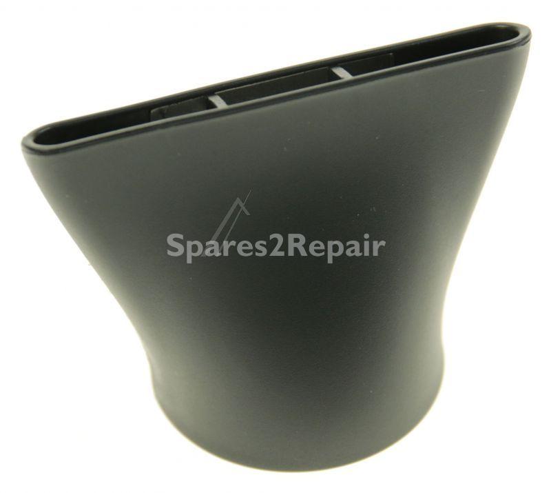 Undulating Nozzle For Hair Dry - Cs-00143299 Black Tip [Groupe SEB]