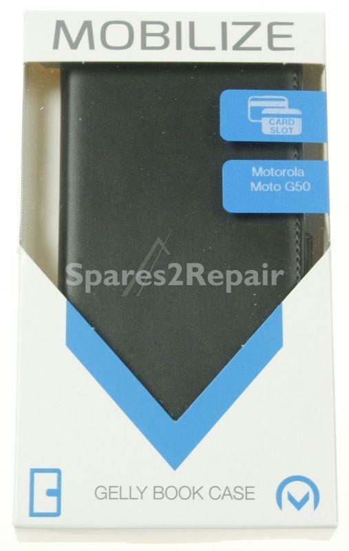 Mobilize Leather Bag Gsm - 27124 Mobilize Classic Gelly Wallet Book Case Motorola Moto G50 Black