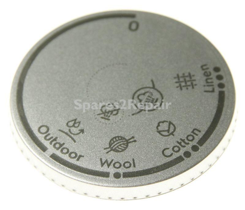 Control Knob - 4055453668 Temperature Regulator Silver [Electrolux Aeg]