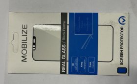 Mobilize Display Protective Film - 54752 Mobilize Glass Display Protection Film Black Frame Xiaomi Poco M3
