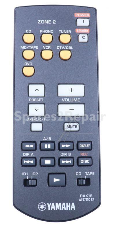 Yamaha Ir remote Control - Wf676500 Remote Control Rx-797