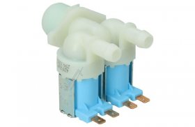 Bitron 2 way Solenoid Valve - Double Solenoid Inlet Valve: 180deg With 12 Bore Outlets