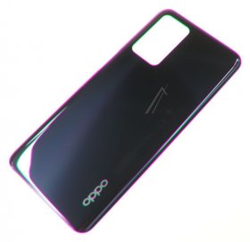 Oppo Battery Compartment Lid - 3203427 Battery Cover Aa071 Black With Cushion+silk Print Low Jr Wentai