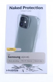 Mobilize Leather Bag Gsm - 28724 Mobilize Naked Protection Case Samsung Galaxy A24 4g Clear
