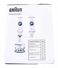 Braun Mixer - Blender Bowl - Mq30 Ax22110062 Controlled Crushing
