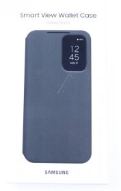 Samsung Leather Bag Gsm - Ef-zs711cbegww Samsung Smart View Wallet Case For Galaxy S23 Fe Black