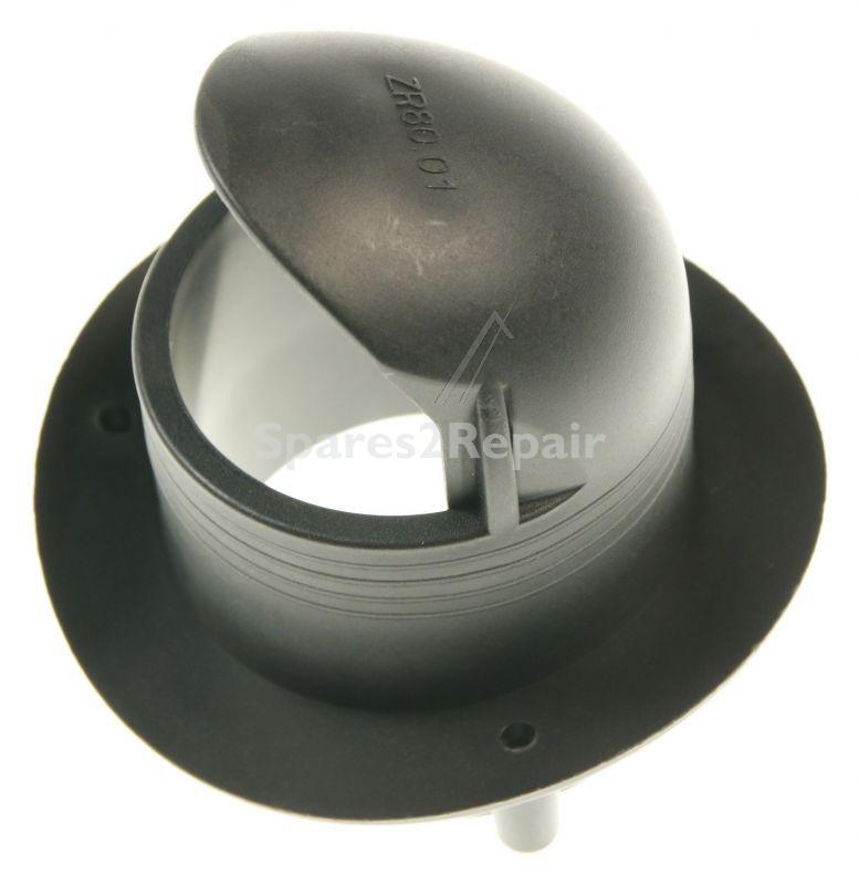 Connection For Flexible Hose - Ss-1600007316 3d-pipe Connection-flexible-black [Groupe SEB]