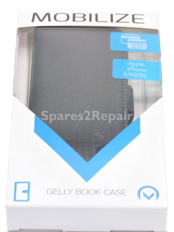 Mobilize Leather Bag Gsm - 22645 Mobilize Classic Gelly Wallet Book Case Apple Iphone 5-5s-se