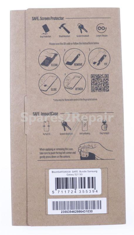 Safe By Panzerglass Leather Bag Gsm - Bulksafe95677 Safe By Panzerglass Tpu Case Samsung Galaxy S24 Ultra | Black