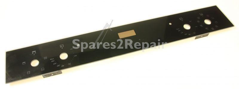 Oven outer Door - 20856674 Outer Glass Assembly (do top Oven 66 flt blck [Vestel]