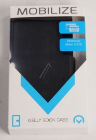 Mobilize Leather Bag Gsm - 27046 Mobilize Classic Gelly Wallet Book Case Motorola Moto G100 Black
