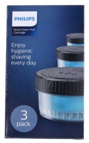 Philips Shaver Accessories - 880001350010 Cc13-50 Quick Clean Pod Cartridge 3 Pack