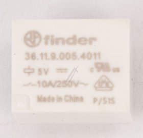 Finder Pcb Relay To 6v - 5vdc 10a-250vac Relay, Pcb Mount, 1 Pole Co