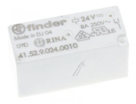 Finder Pcb Relay To 24v - 24vdc 8a-250vac 41 52 9 024 0010 Relay 2 Pole Co