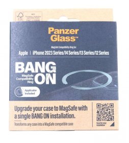Panzerglass Leather Bag Gsm - 1189 Panzerglass Bang On Magsafe Compatibility Ring For 15 | 14 | 13 | 12