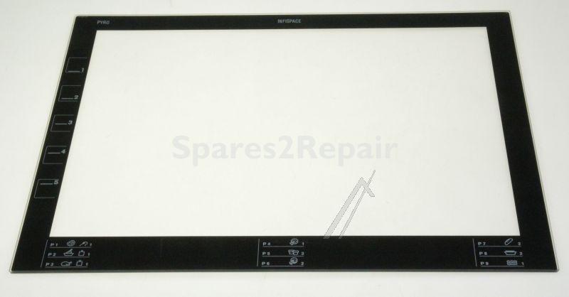 Oven outer Door - 140123469276 Front Glass Inox Electrolux 59 [Electrolux Aeg]