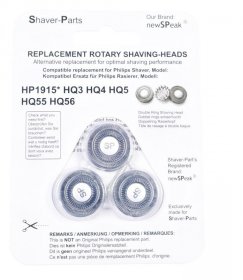 Newspeak Shaver Head - Alternative Shaving Heads For Philips