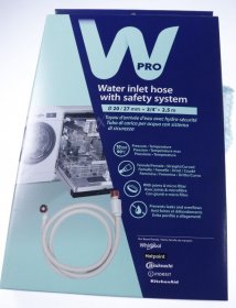 Inlet Tube - C00862492 488000862492 Water Inlet Safety System 2 5m [Whirlpool Indesit]