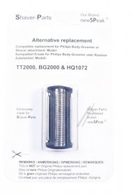 Newspeak Shaver Head - Body Groomer Foil And Trimmer Alternative For Philips Tt2000