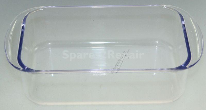 Refrigerator - Freezer Door Shelf - C00283447 482000088076 Butter Box (152x50x93mm) Transparent [Whirlpool Indesit]