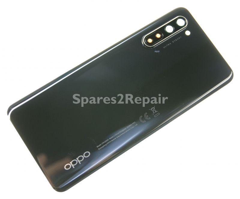 Oppo Battery Compartment Lid - 4903629 Battery Cover Find X2 Lite 5g Obsidian Black With Screen Printing For