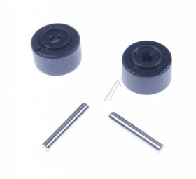 Roller - 140242269011 Wheel With Axle 2x [Electrolux Aeg]