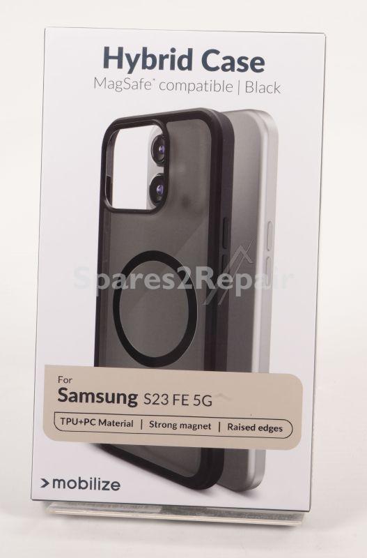 Mobilize Leather Bag Gsm - 29824 Mobilize Magsafe Compatible Hybrid Case Samsung Galaxy S23 Fe 5g Black