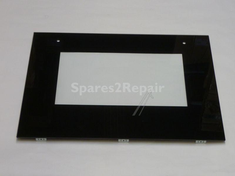 Oven Door - 22057554 Main Oven Door Group (56 Side-op Black) [Vestel]