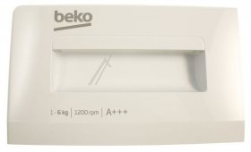 Detergent Dispenser Cover - 2459209051 C00867128 Detergent Drawer Front Cover Assembly [Arcelik]