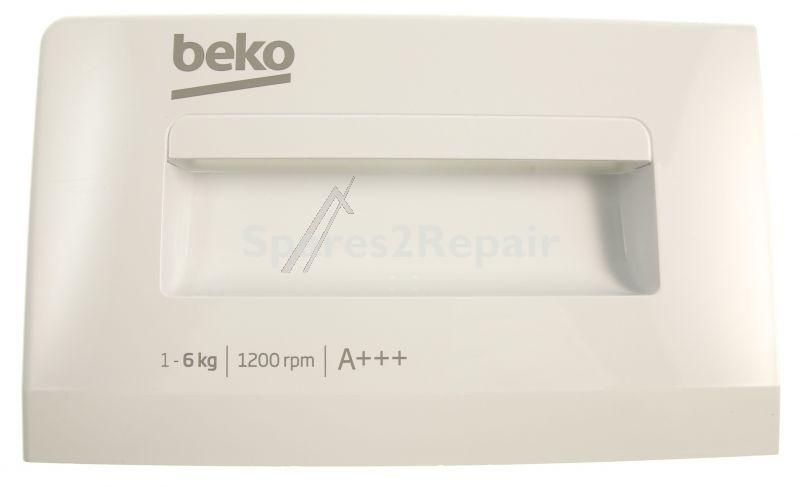 Detergent Dispenser Cover - 2459209051 C00867128 Detergent Drawer Front Cover Assembly [Arcelik]