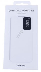 Samsung Leather Bag Gsm - Ef-za556cwegww Samsung Smart View Wallet Case For Galaxy A55 White