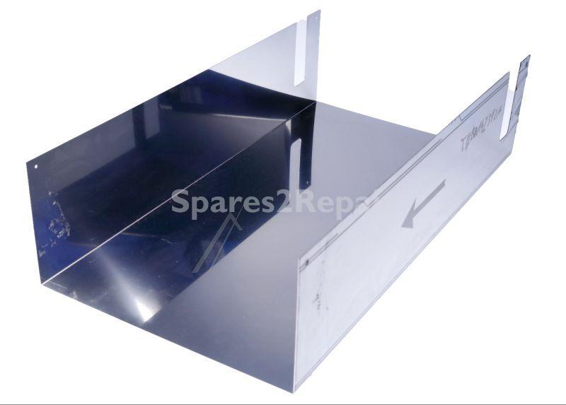 Elica Fireplace - Tub0142392a Upper Chimney Section Tb sup h595 Spot Slim Isl Ix