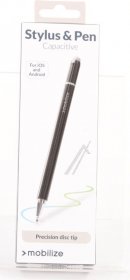 Mobilize Pens For Organiser - 80217 Mobilize High Sensitive 2in1 Capacitive Stylus Pen Input Pen Black