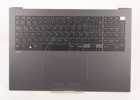 Lg Notebook keyboards - Afp76458403 Keyboard - Royal 17 Assembly Kbd Deck [gm] Kdeck + Kbd Subline Assembly Charcoal Gray Germany
