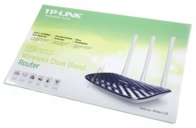 Tp Link Wireless-lan Network - Ac750 Archer C20 Dualband Router 750mbit-4p