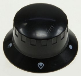 Control Knobs - 207100220802 Knob P Gas Black [Sogedis]