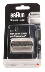 Braun Shaver Head - 83m 80843153 Shaving System Series 8 Silver
