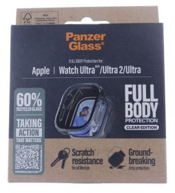 Panzerglass Display Protective Film - 3721 Panzerglass Screen Protector Snappie Full Body Bulky Transparent Apple Watch Ultra 2