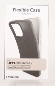 Mobilize Leather Bag Gsm - 80810 Mobilize Rubber Gelly Case Oppo Reno13 Fs 5g Matte Black