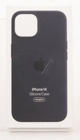 Apple Leather Bag Gsm - Mw5r3zm-a Iphone 14 Silicone Case With Magsafe - Midnight