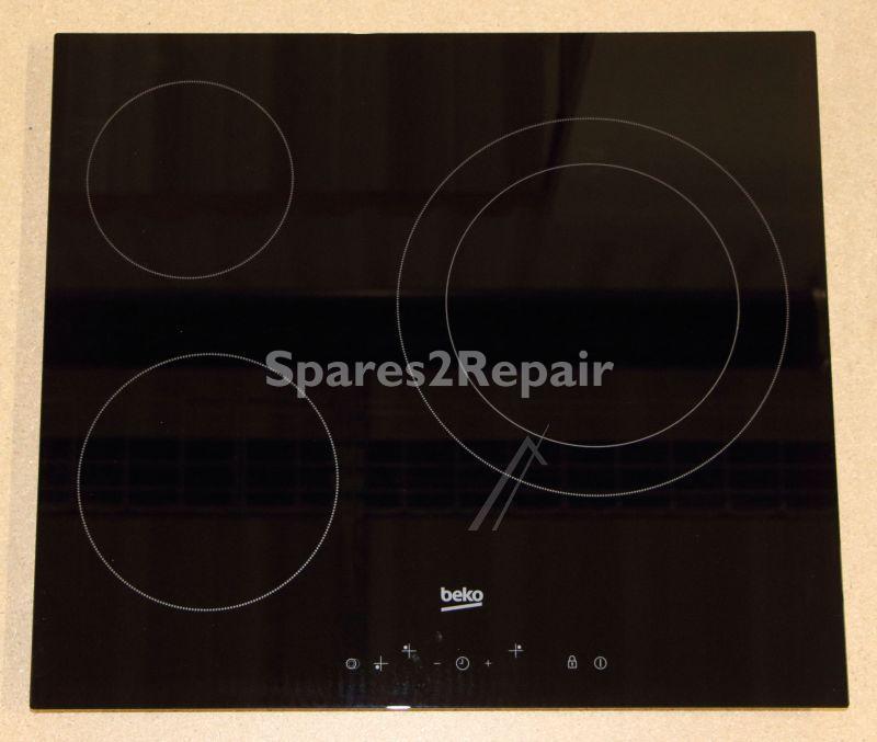 Ceramic Surface - 190261649 C00893449 Glass Burner Plate Group [Arcelik]