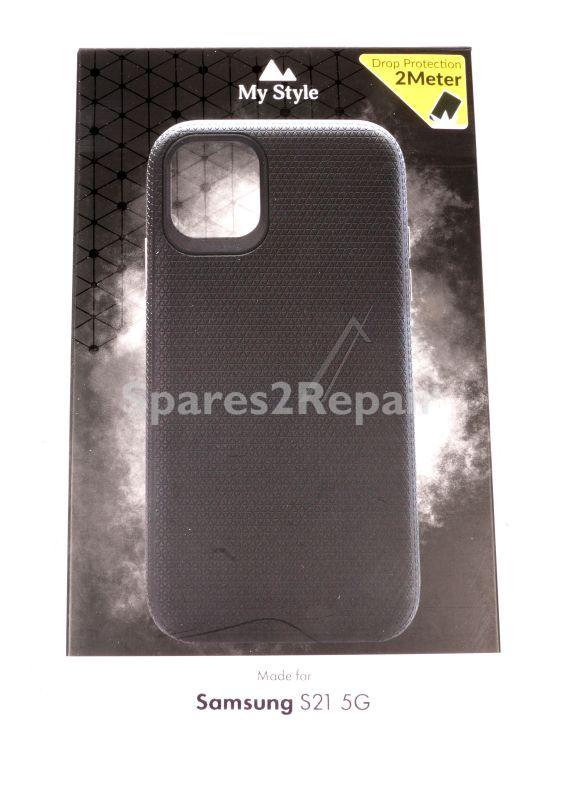 Mystyle Leather Bag Gsm - 27007 My Style Tough Case For Samsung Galaxy S21 5g Black