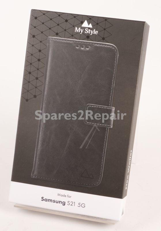 Mystyle Leather Bag Gsm - 26622 My Style Flex Wallet For Samsung Galaxy S21 5g Black